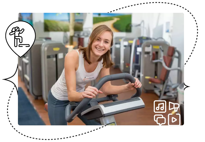 Grow your Gym Center's social media presence with LettuceSocial Community Created Content Marketing services