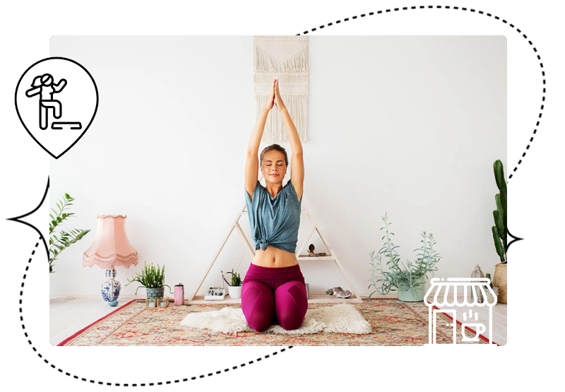 Grow your Yoga Studio's social media presence with LettuceSocial Small Business Marketing services