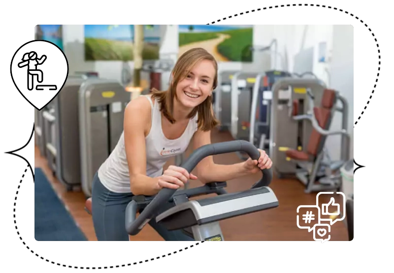 Grow your Gym Center's social media presence with LettuceSocial Social Media Marketing services